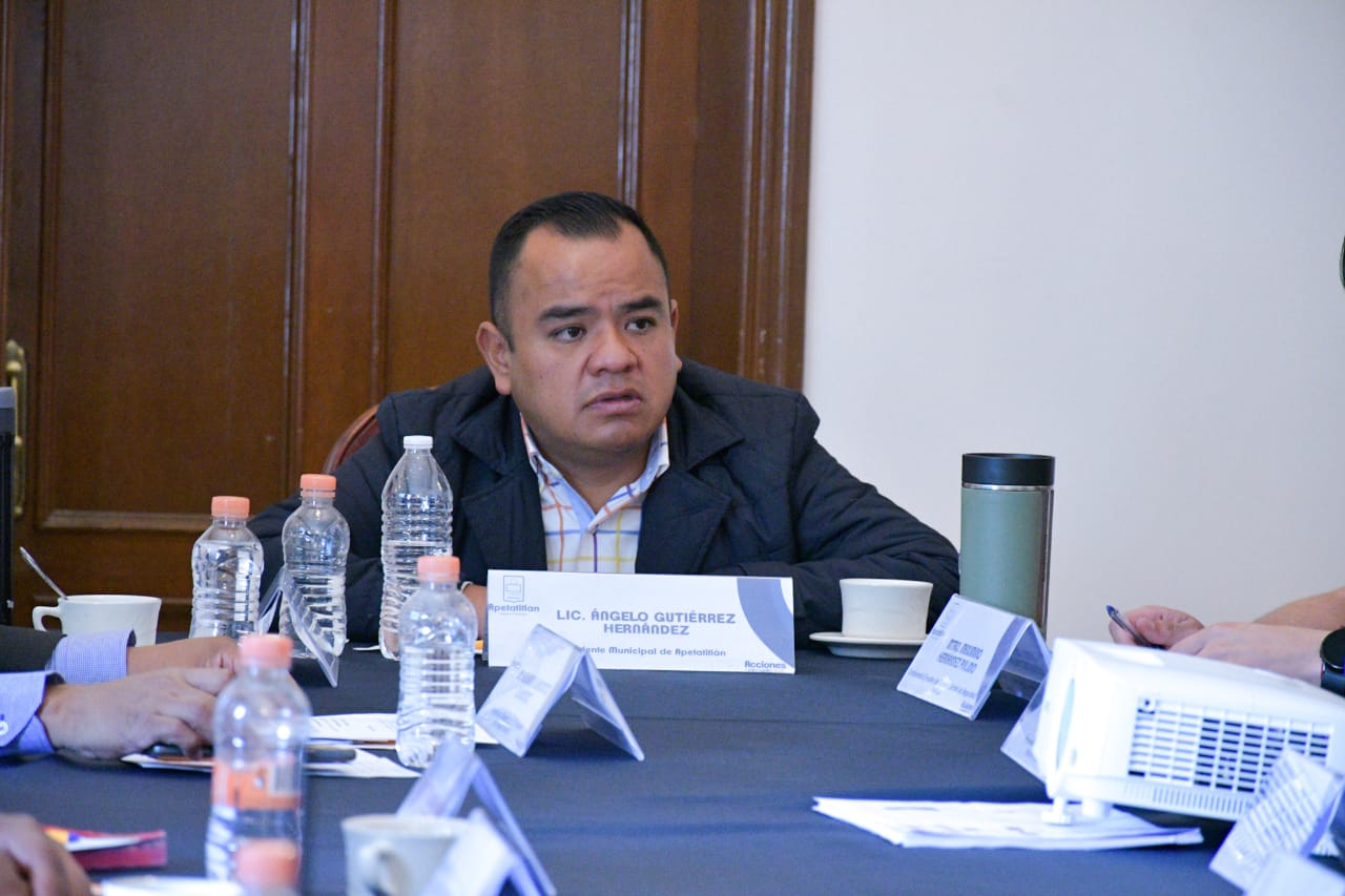 Celebran en Apetatitlán Cuarta Sesión del Consejo Municipal de Seguridad Pública
